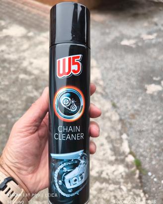 spray x pulizia catena moto o bici