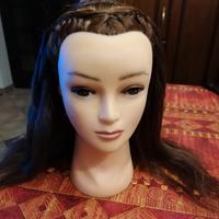 Testina per prove acconciature 