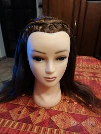 Testina per prove acconciature 