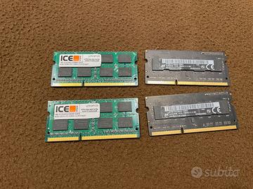 Kit RAM 16GB (4x4GB) DDR3 1600MHz SODIMM