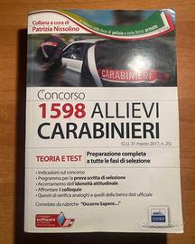 Libro per concorsi carabiniere