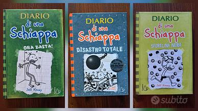 LOTTO 3 libri "Diario di una Schiappa"