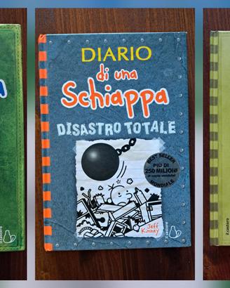 LOTTO 3 libri "Diario di una Schiappa"