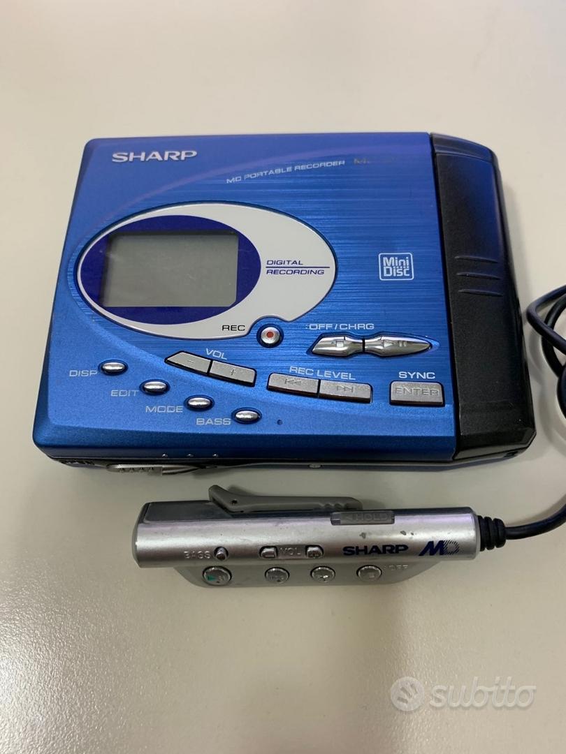 Vintage sharp md minidisc walkman recorder Audio/Video In vendita a