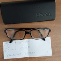occhiali marca lozza unisex da vista originali