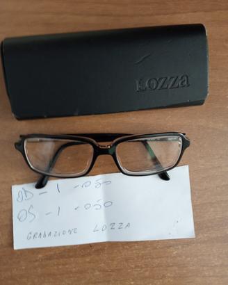occhiali marca lozza unisex da vista originali