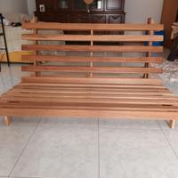 Divano 2 posti in legno