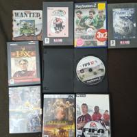 Lotto videogiochi PC e PlayStation 2