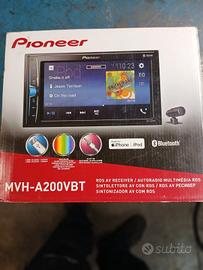 Stereo doppio Din Pioneer 6.2" Mvh-A200vbt per 500