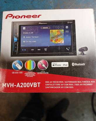 Stereo doppio Din Pioneer 6.2" Mvh-A200vbt per 500