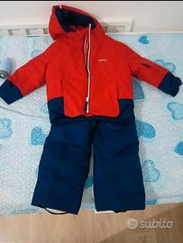 completo neve/sci bambino Wedze decathlon 104