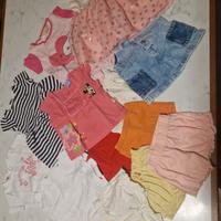 Lotto estivo bambina 6 mesi
