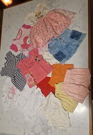 Lotto estivo bambina 6 mesi