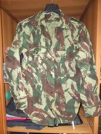 Camicia Lizard Portoghese Vintage Angola Mozambico