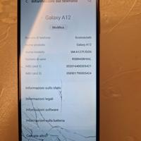 Smartphone Samsung A12 (schermo rotto)