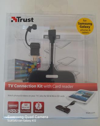 Trust TV Connection Kit Con Lettore Schede Memoria