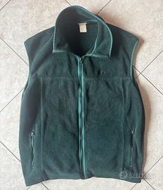 Gilet  Vintage L.L. Bean Verde Outdoor - Taglia L