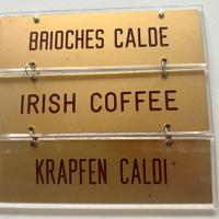 Insegne targhette bar vintage