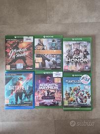 6 giochi per Xbox One