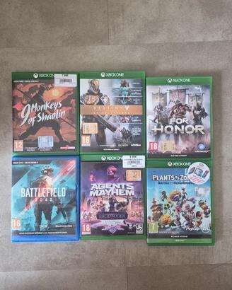 6 giochi per Xbox One
