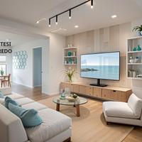 Moderno appartamento bicamere con terrazzo in c...