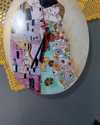 orologio il bacio di Gustav klimton