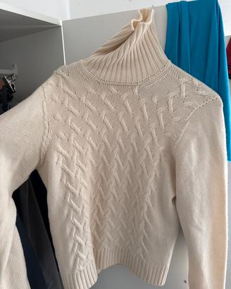 Maglione collo alto- Drumohr