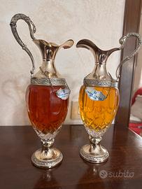 Raro set decanter vintage BUTON, set collezzione