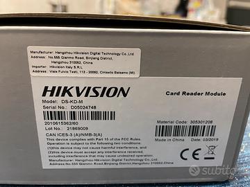 Citofono HIKVISION