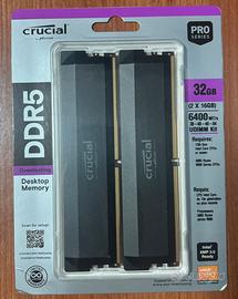 RAM DDR5 32GB Crucial