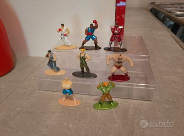 Lotto street fighter mini metalfigs jada
