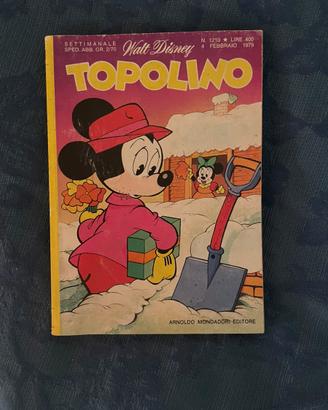 Fumetto topolino 4 febbraio 1979