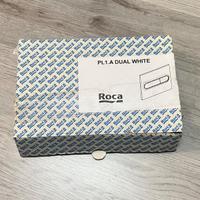 Placca di comando WC Roca doppio tasto – bianca