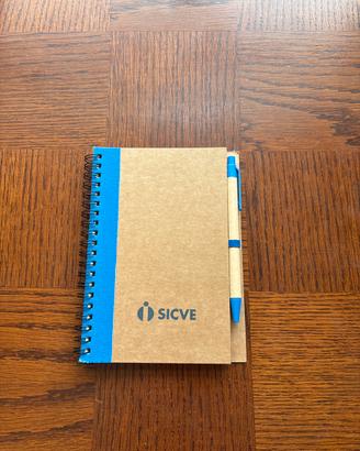 Block notes con penna