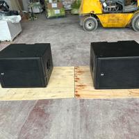 Coppia Sub rcf HDL 18-AS