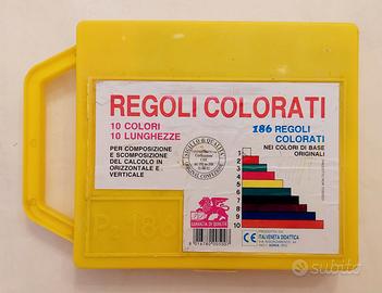 Valigetta di regoli colorati Italveneta Didattica