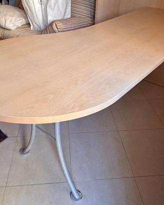 Scrivania in legno di faggio