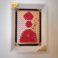 San Gennaro a mano ceramica pezzo unico