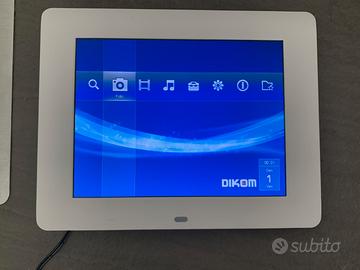 Cornice digitale Dikom DPF-080 Smart Black