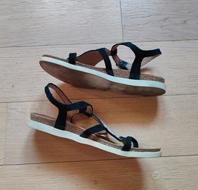 Sandali in pelle scamosciata donna (nr. 36)