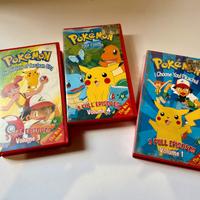 Videocassette Pokemon Anime Ita prima serie