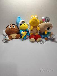 Collezione di 4 Peluche Super Mario