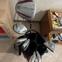 Sacca da golf con mazze per ragazzo 13/14 anni