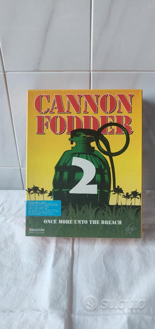 Jeu Cannon Fodder Sur PC – Édition Virgin – Bon état, Disque Testé