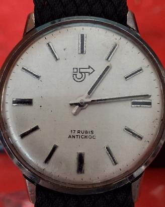 orologio da polso Vintage meccanico a corda 