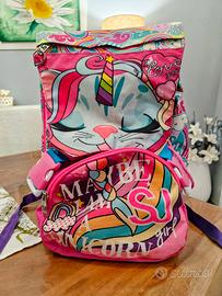 Zaino Scuola Estensibile SJ Gang Unicorno 
