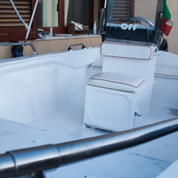 Barca open 5,30 m - verniciata 2023