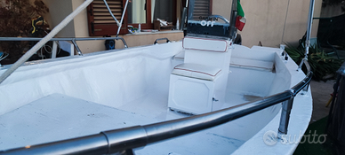 Barca open 5,30 m - verniciata 2023