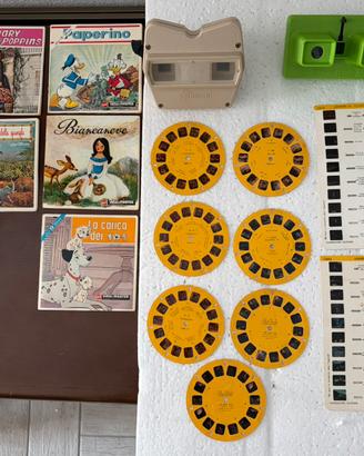 Coppia View Master + dischetti
