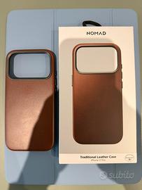 Cover Iphone 17 pro Nomad in pelle originale